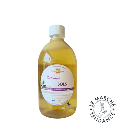 DETERGENT SOLS AGRUMES 500ML - Pample'Mousse