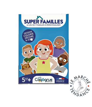 SUPER FAMILLES A PERSONNALISER 5ans et + COQ6GRUE