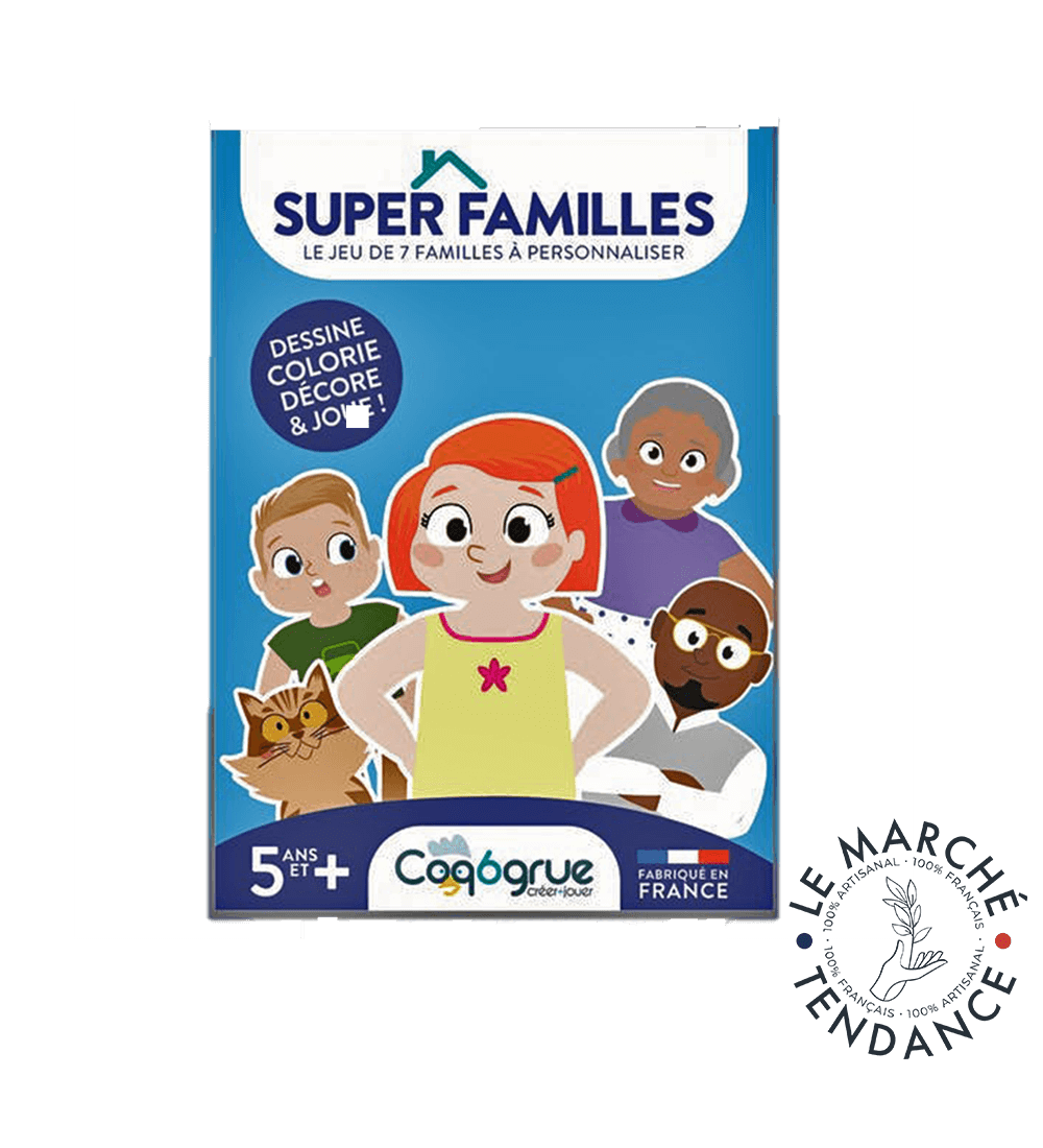 SUPER FAMILLES A PERSONNALISER 5ans et + COQ6GRUE