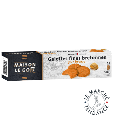 GALETTES FINES BRETONNES PUR BEURRE 108G - Maison Le Goff