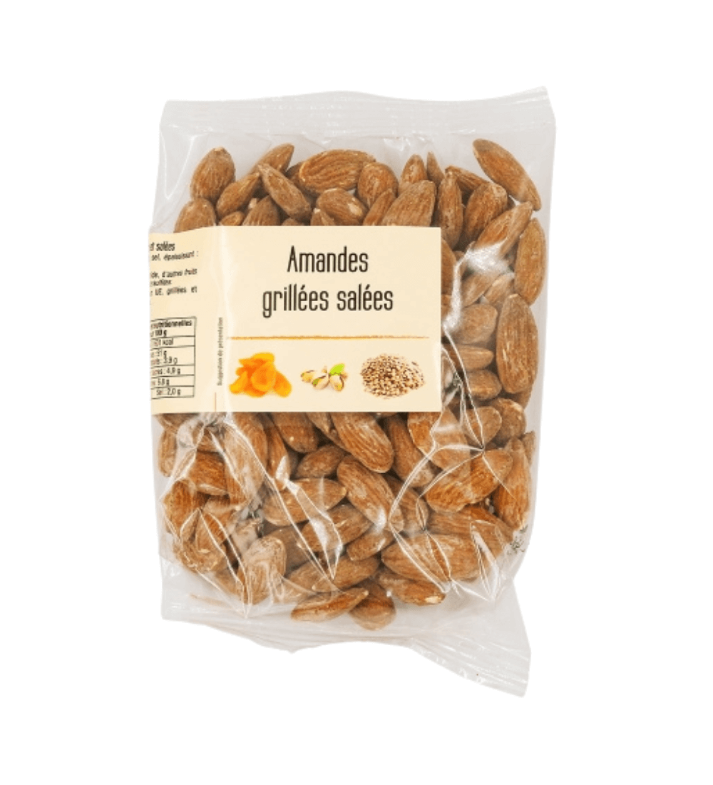 AMANDES GRILLEES SALEES 200GR