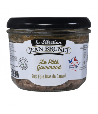 LE PATE GOURMAND 20% FOIE GRAS