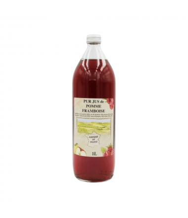 PUR JUS DE POMME FRAMBOISE...