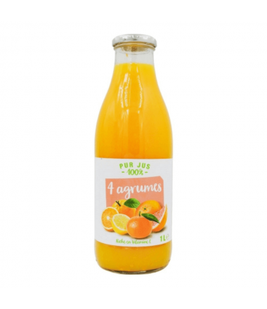 PUR JUS 4 AGRUMES BOUTEILLE...