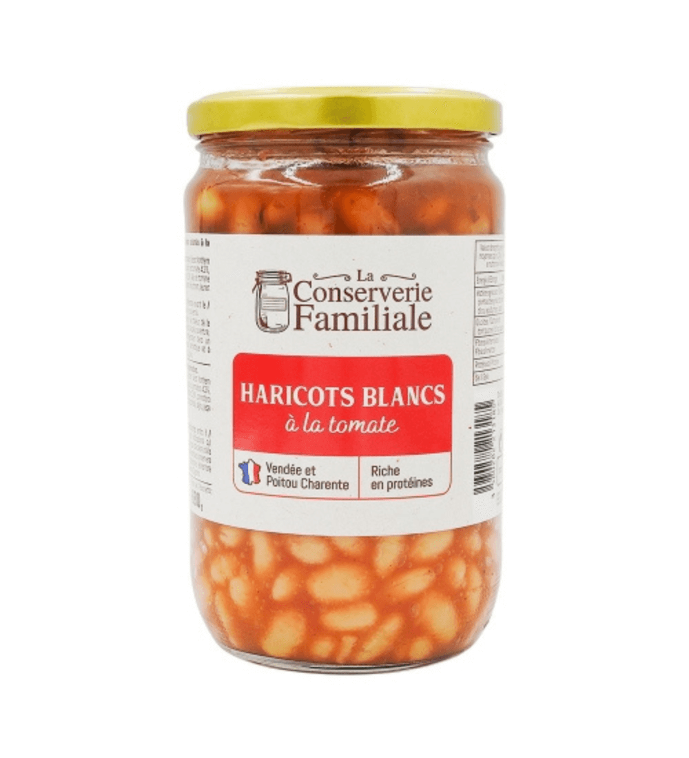 HARICOTS BLANCS À LA TOMATE...