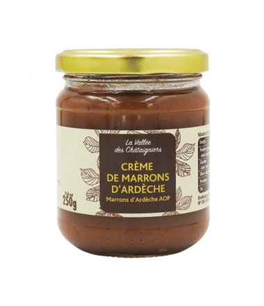 CRÈME DE MARRONS D'ARDÈCHE...