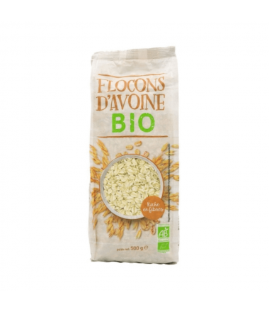 FLOCONS D'AVOINE BIO 500GR