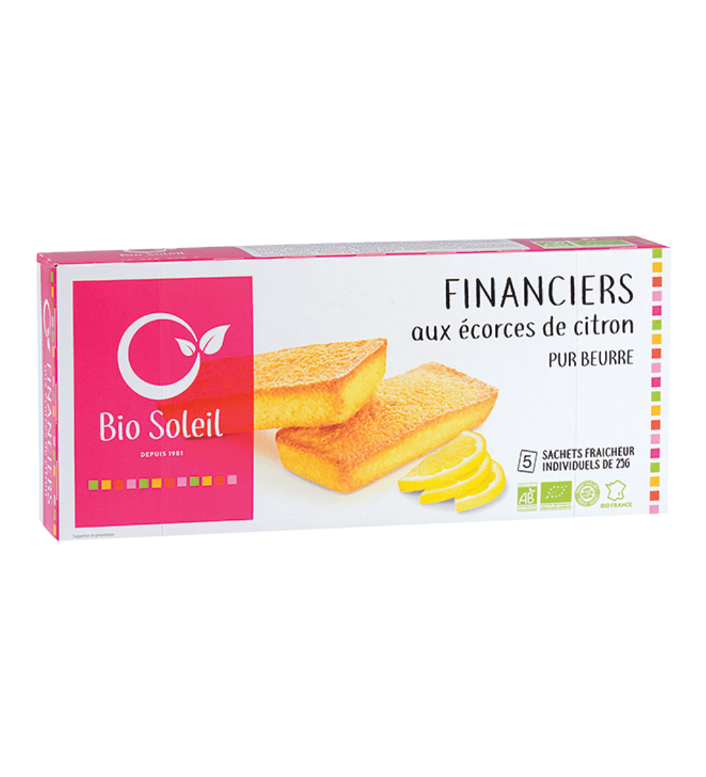 FINANCIERS ECORCES CITRON...