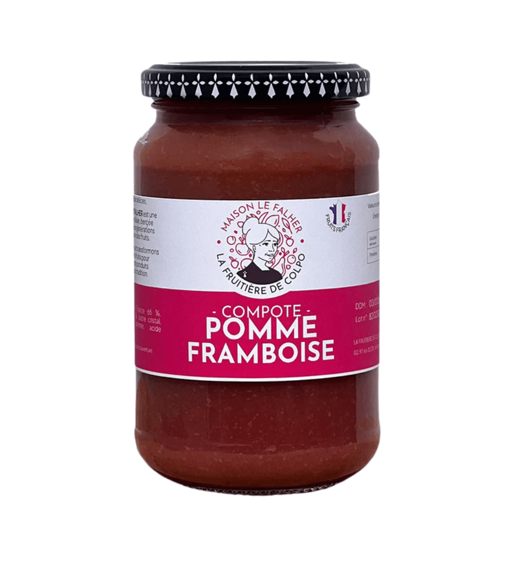 COMPOTE DE POMME FRAMBOISE...