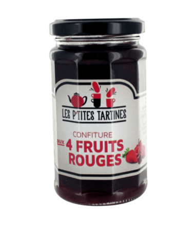 CONFITURE 4 FRUITS ROUGES...