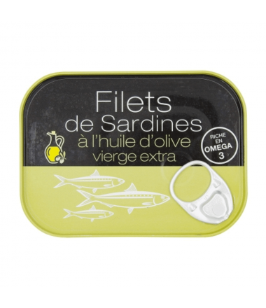 FILETS DE SARDINES HUILE...