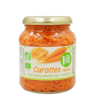 CAROTTES RAPÉES BIO BOCAL...