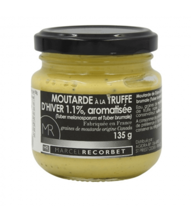 MOUTARDE À LA TRUFFE POT 135G