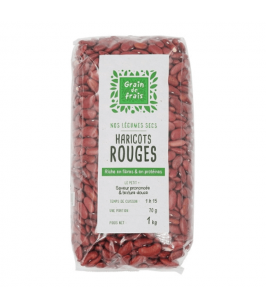 HARICOTS ROUGES PAQUET 1KG...