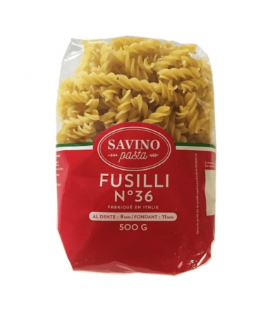 PATE FUSILLI N°36 500GR