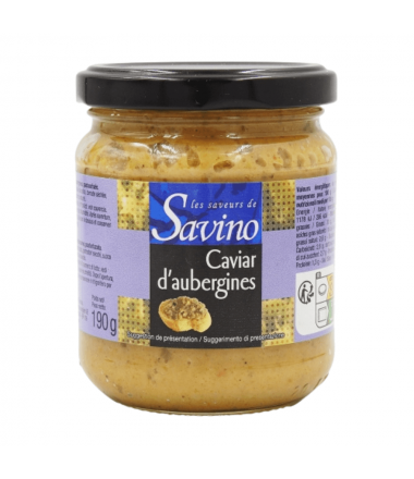 CAVIAR D'AUBERGINE POT 190G...