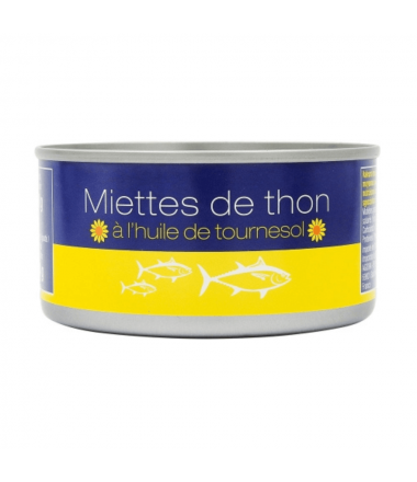 MIETTES DE THON HUILE DE...