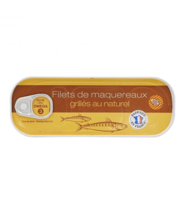 FILETS MAQUERAUX GRILLÉS AU...