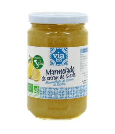CONFITURE DE CITRON 375GR BIO