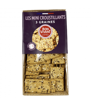 MINI CROUSTILLANTS 3 GRAINES