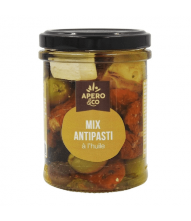MIX ANTIPASTI A L'HUILE 180GR