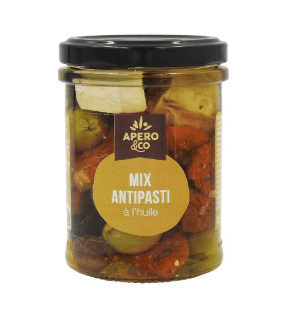 MIX ANTIPASTI A L'HUILE 180GR