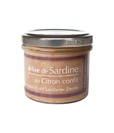 DELICE DE SARDINE AU CITRON...