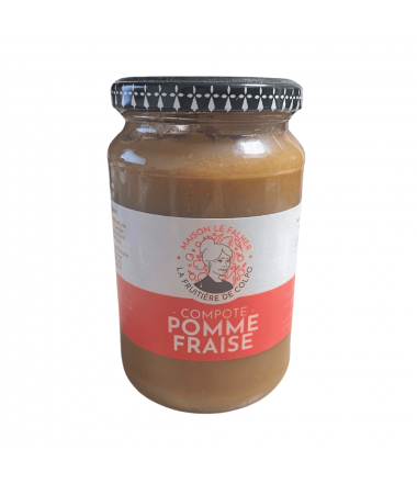 COMPOTE DE POMME FRAISE 340GR