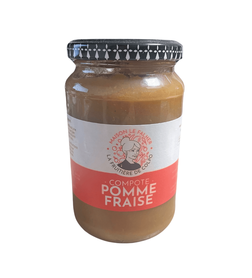 COMPOTE DE POMME FRAISE 340GR