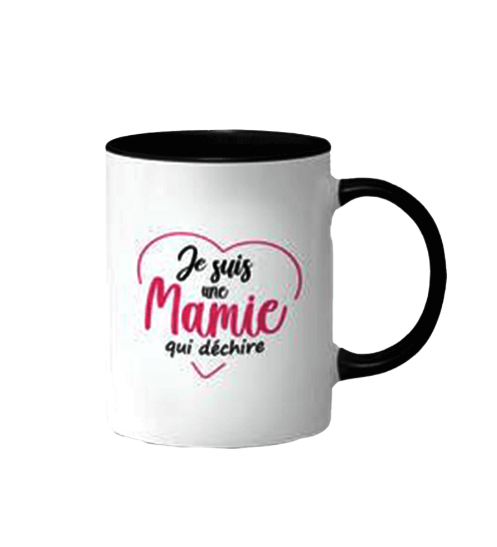 MUG NOIR ""JE SUIS UNE...