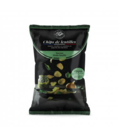 CHIPS DE LENTILLES PESTO...
