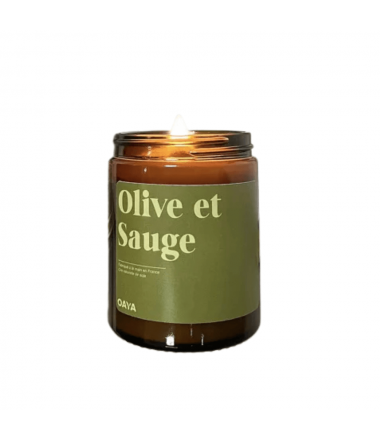 BOUGIE - OLIVE ET SAUGE