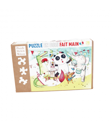 PUZZLE EN BOIS FAIT MAIN 12...