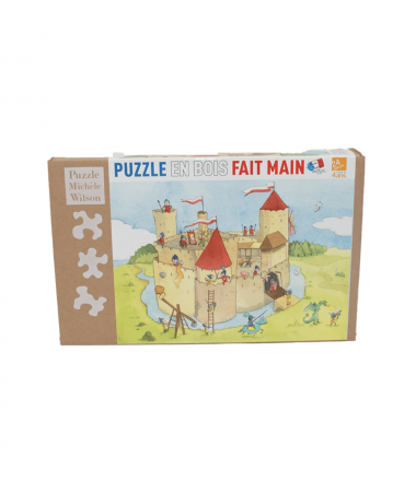 PUZZLE EN BOIS FAIT MAIN 24...