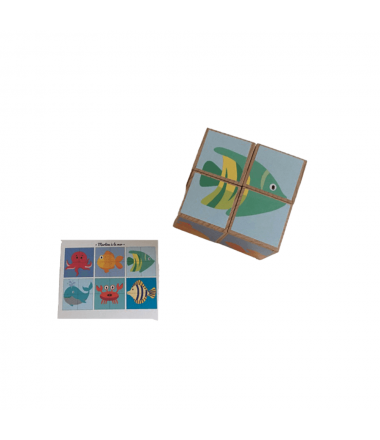PUZZLE MARTINE EN BOIS -...