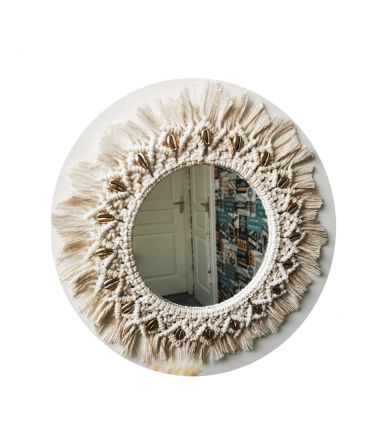 LEONARD, LE MIROIR MACRAME