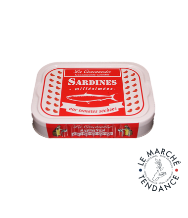 sardine aux tomates séchées 115gr Conserverie Courtin