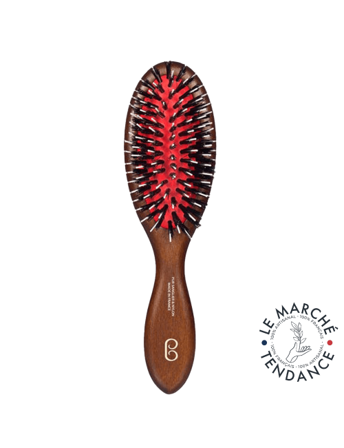 BROSSE PNEUMATIQUE CHARDON PETIT MODÈLE HÊTRE MASSIF - PUR SANGLIER - L ...